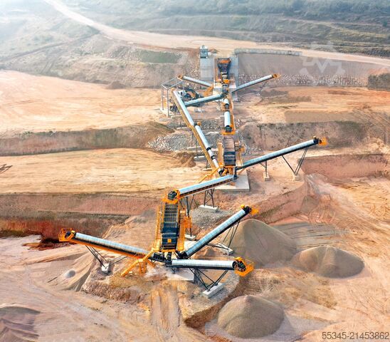 Crushing equipment/ crushing plant FABO Stationary Crushing Plant Stationary Crushing and Screening Plants