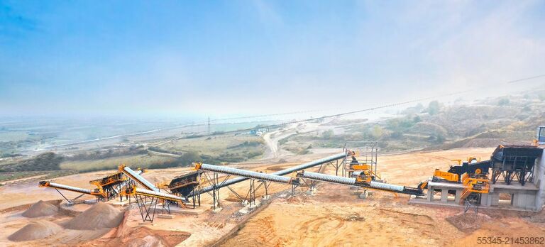 Crushing equipment/ crushing plant FABO Stationary Crushing Plant Stationary Crushing and Screening Plants