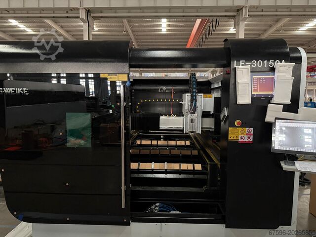 Laser cutting machine GWeike FIBER Laser LF3015GA Laser Power 6KW