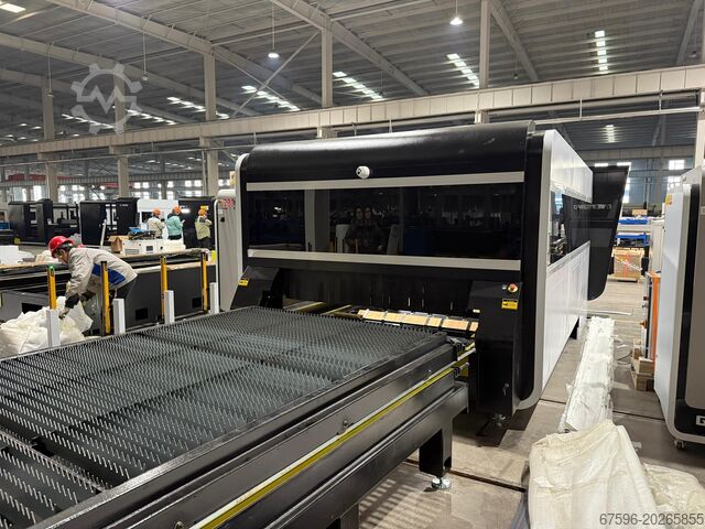 Laser cutting machine GWeike FIBER Laser LF3015GA Laser Power 6KW
