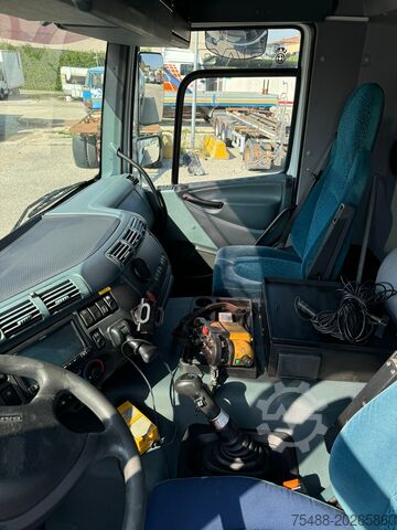 Flatbed + crane CORMACH 27.500 DAF CF 75-360 CASSONE+GRU CORMACH 27.500