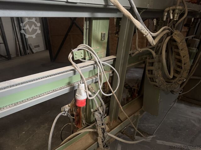 Hydraulic frame press for windows MAWEG EURONOVA QUICKOMAT