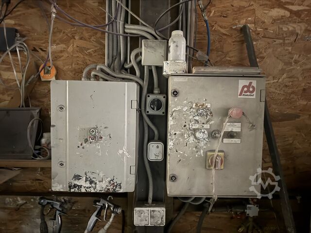 Complete equipment for paint shop WAGNER Dry wall, aggregate, element feed