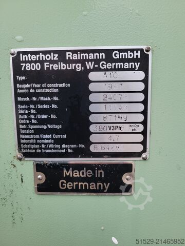 Lochreihenbohrmaschine Raimann A10