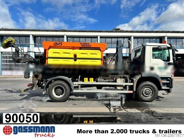 Abrollkipper MAN TGM 18.340 4x4 BB, Winterdienstausstattung