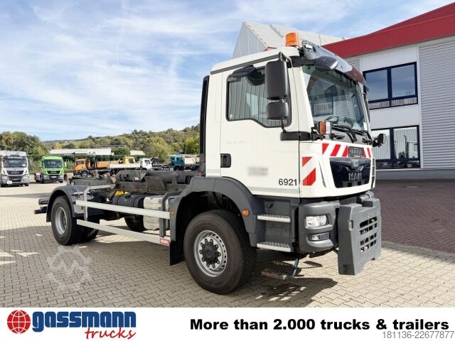 Abrollkipper MAN TGM 18.340 4x4 BB, Winterdienstausstattung