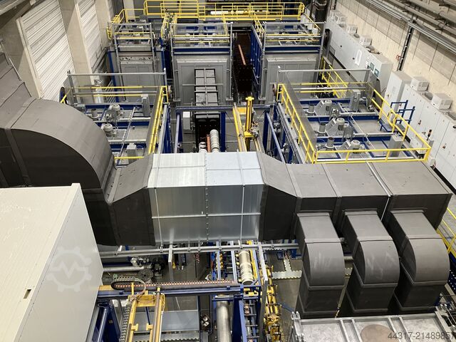 Modulare Kammer-Ofenanlage mit Wärmerück BSN Thermprozesstechnik GmbH Modulare Kammer-Ofenanlage