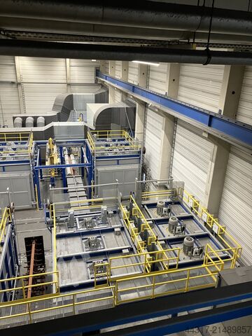 Modulare Kammer-Ofenanlage mit Wärmerück BSN Thermprozesstechnik GmbH Modulare Kammer-Ofenanlage