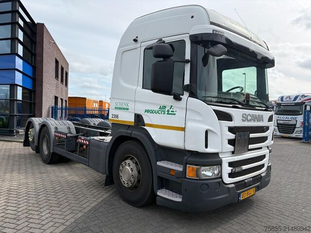 Fahrgestell mit Fahrerhaus Scania P280 Chassis / 6x2 / Full Air / 746.000 KM / Eu...