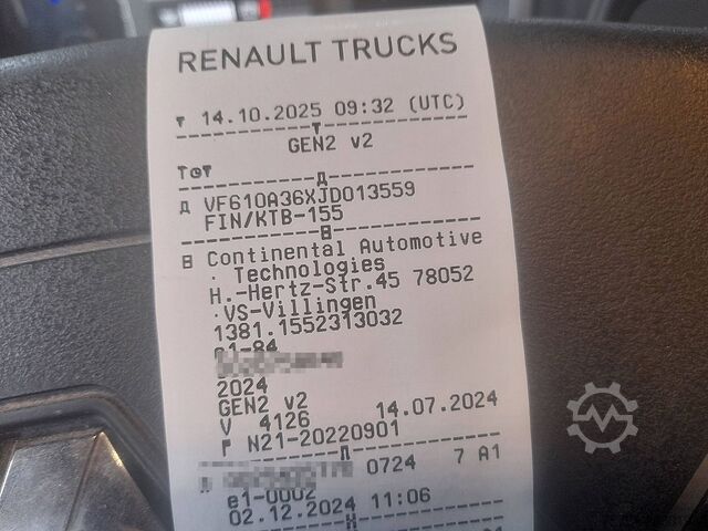 Standard-SZM RENAULT T 440 HIGH ALCOA PTO DTI13