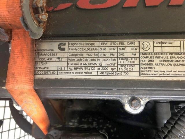 Ausrüstung Cummins QSB6.7 164