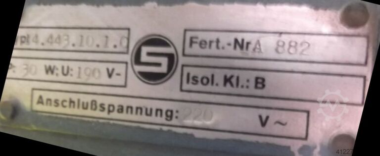 Gear motor 1.1 kW rpm HEW EXF90S/4-B2