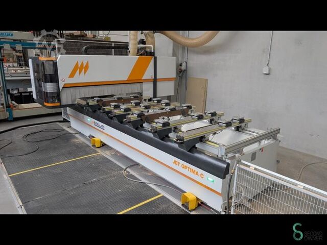 CNC Horizontal Machine centers Busellato Jet Optima C21 D 2018 Busellato Jet Optima C21 D