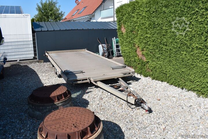 Autotransporter Anhänger JOTHA ATX 30 Alu Plattform 4,5 x 2,10 m überfahrbar