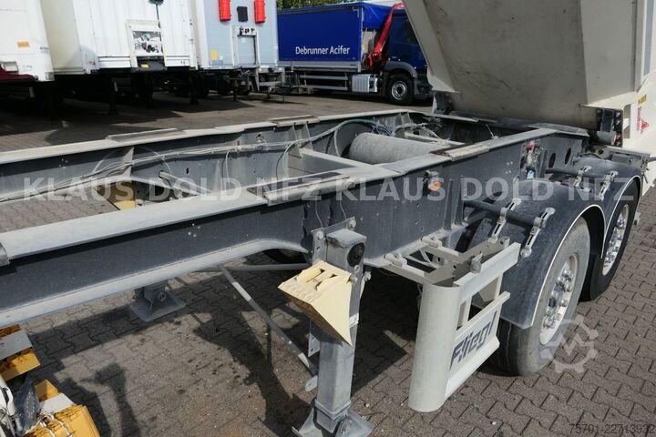Kipper Auflieger FLIEGL SZS01 Kippmulde 25 m³ Liftachse Plane