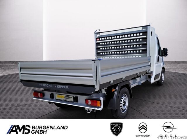 Tipper van Opel Movano verstärkt -3-Seitenkipper mit Werkzeugkiste, KJlima, Telefon