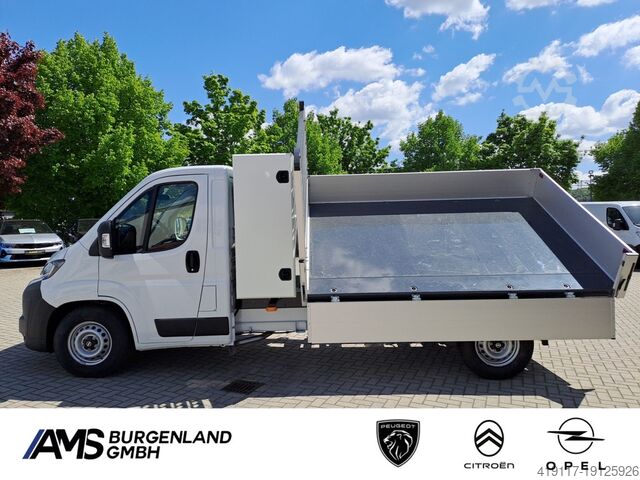 Tipper van Opel Movano verstärkt -3-Seitenkipper mit Werkzeugkiste, KJlima, Telefon