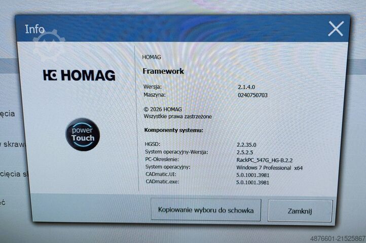 Plattenaufteilsäge HOLZMA SAWTEQ B-400 PROFILINE