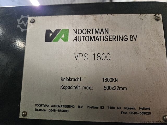 Pons-Schneidmaschine Voortman V500