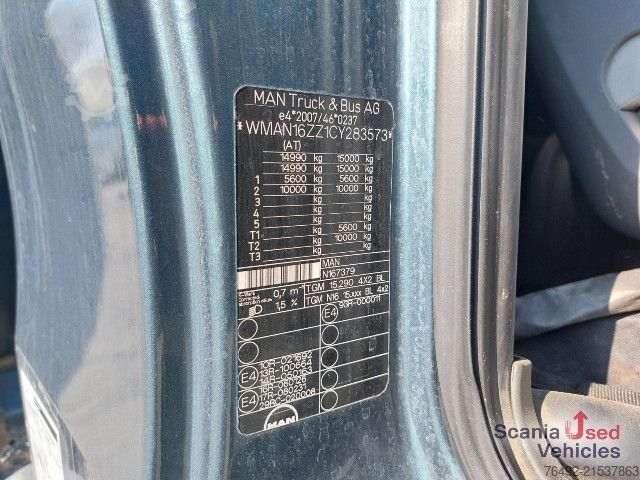 LKW mit Kofferaufbau MAN TGM 15.290 Koffer Ladebordwand