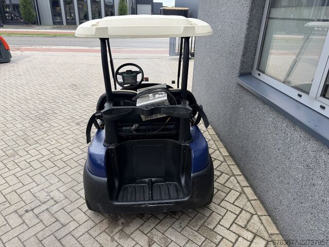 Golfcar CLUBCAR PRECEDENT 2-Sitzer Golfkart Golfcart 2004 mit Ladegerät, blau CLUBCAR PRECEDENT 2 zitter Golfkar Golfcart 2004 Met Lader blauw