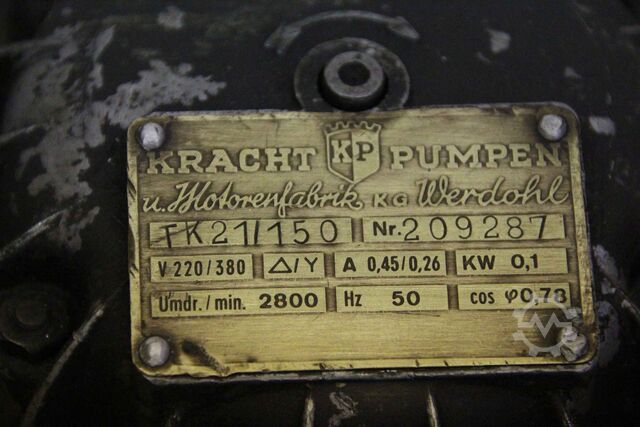 Kühlwasserpumpe Kracht TK21/150