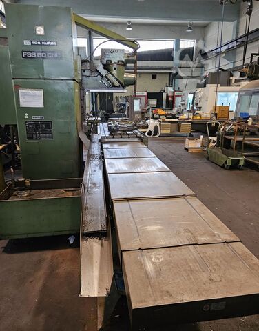 Bettfräsmaschine TOS KUŘIM FSS 80 CNC