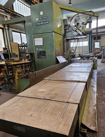 Bettfräsmaschine TOS KUŘIM FSS 80 CNC