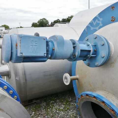 2750 litre heat-/coolable pressure vessel made of V4A Kleiser und Lösch 8088