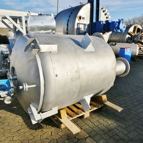 2765 liter heatable/coolable pressure vessel made of V4A stainless steel A.C. KOSIK 8109