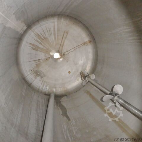 1300 liter heatable/coolable pressure vessel made of V4A Steinemann 8092