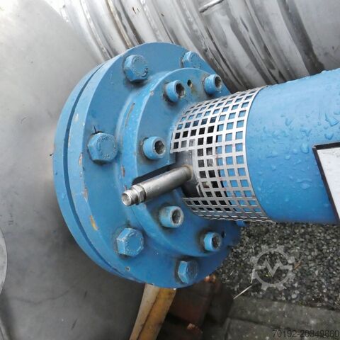 1300 liter heatable/coolable pressure vessel made of V4A Steinemann 8092
