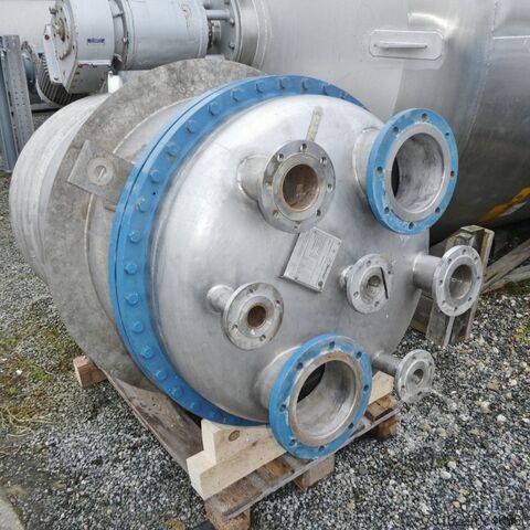 1300 liter heatable/coolable pressure vessel made of V4A Steinemann 8092