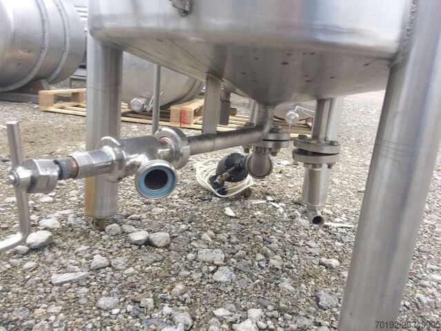 280 Liter temperierbarer Druckbehälter aus V2A S12453