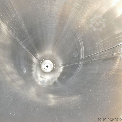 265 Liter heiz-/kühlbarer Druckbehälter aus V2A Niro Atomizer 7899