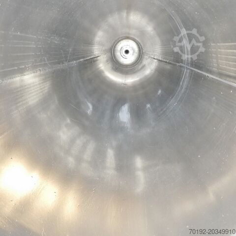 265 Liter heiz-/kühlbarer Druckbehälter aus V2A Niro Atomizer 7899