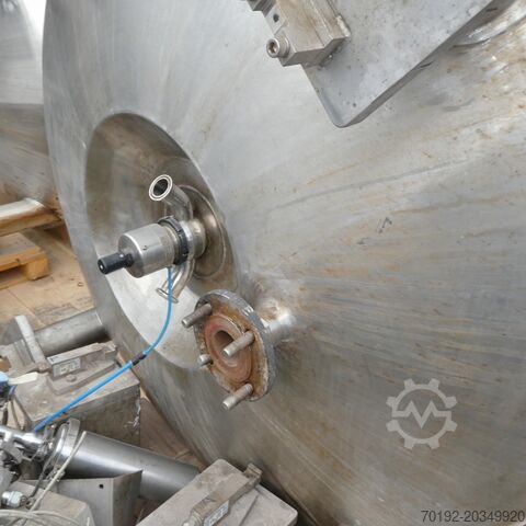 2130 liter heatable/coolable pressure tank made of V4A Bachiller 7768