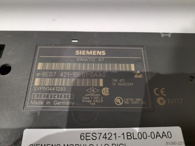 SIMATIC S7-400 DIGITAL I/O MODULE SIEMENS SIEMENS SIMATIC 6ES7422-1BL00-0AA0