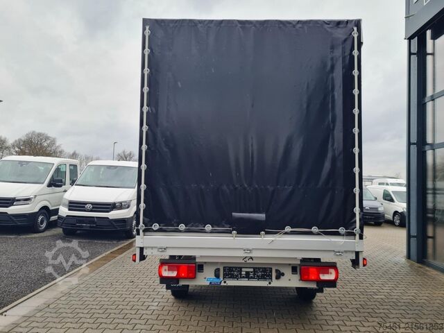 Transporter mit Pritsche & Plane VW Crafter 35 Pritsche TDi Schiebe Plane L4