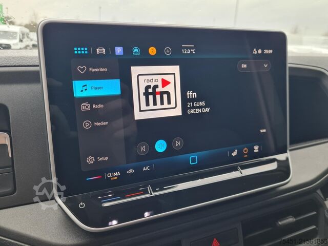 Transporter mit Pritsche & Plane VW Crafter 35 Pritsche TDi Schiebe Plane L4