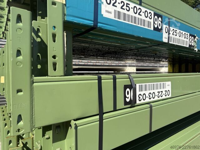 2.700 mm / K:127x50 mm / Kopftraverse BITO PL38 Palettenregaltraverse Traverse Palettenr