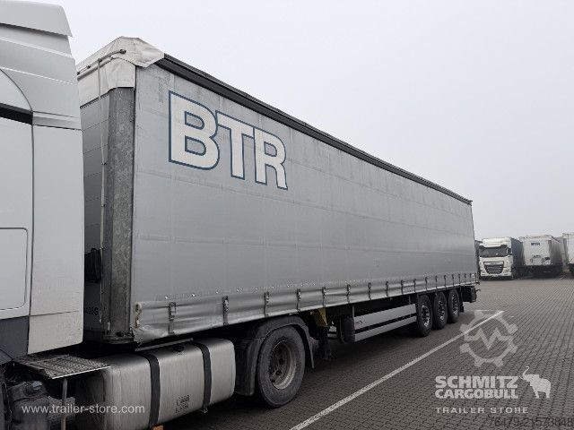 Auflieger mit Pritsche & Plane Schmitz Cargobull Curtainsider Standard