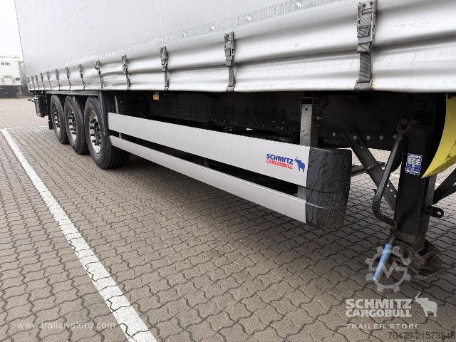 Auflieger mit Pritsche & Plane Schmitz Cargobull Curtainsider Standard