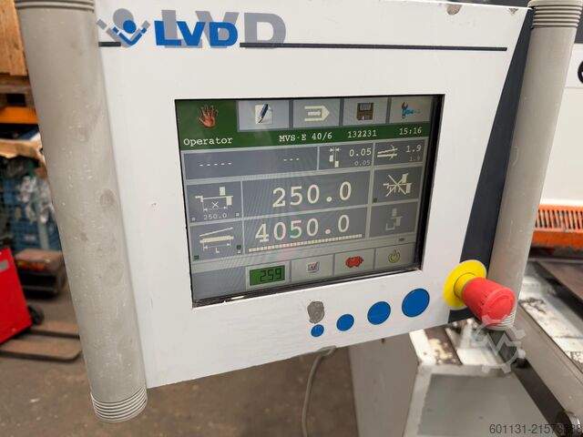 Hydraulische Tafelschere LVD MVS 06/4050