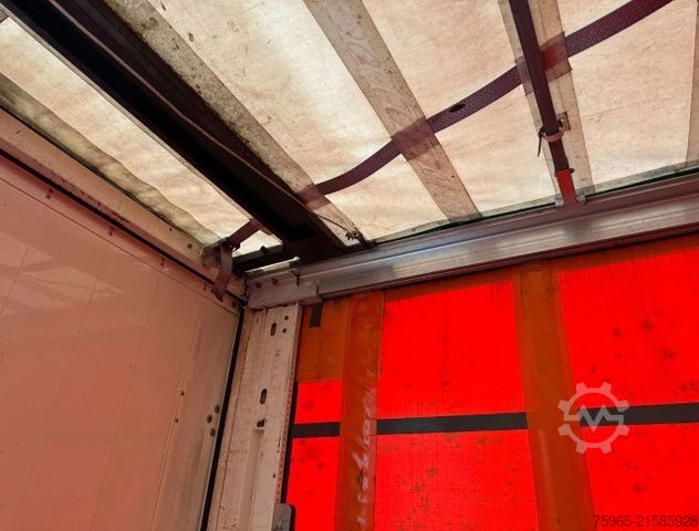 Open semitrailer with tarp  Other KAESSBOHRER  MAXIMA   DRUM BRAKES     SLID