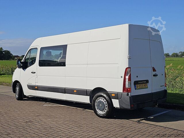 High-roof van RENAULT MASTER 2.3 L3H2 Dubbele Cabine Airco NAP 1e Eig...