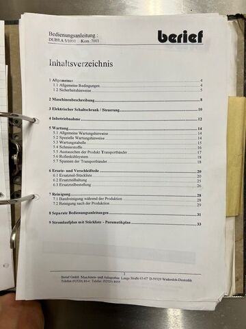 Teflon belt fryer BERIEF DUBRA 5/1000