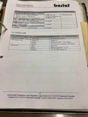 Teflon belt fryer BERIEF DUBRA 5/1000