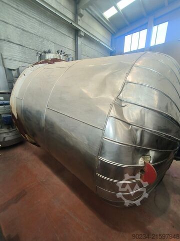 Gebrauchter Pfaudler Glas ausgekleideter vertikaler Reaktor, 8190 Liter PFAUDLER BE6300