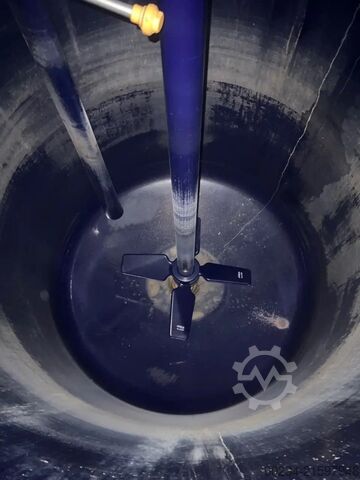 Gebrauchter Pfaudler Glas ausgekleideter vertikaler Reaktor, 8190 Liter PFAUDLER BE6300